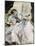 Lady with Parasol-John Singer Sargent-Mounted Art Print