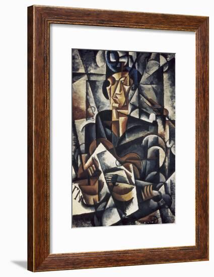 Lady with the Guitar-Liubov Sergeevna Popova-Framed Giclee Print