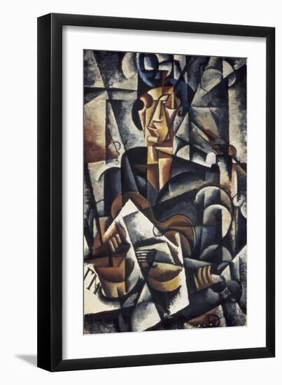 Lady with the Guitar-Liubov Sergeevna Popova-Framed Giclee Print