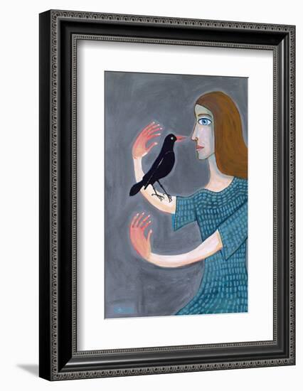 Lady with Two Left Hands-Sharyn Bursic-Framed Photographic Print