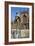 Lady Wulfrun Statue and St Peters Church, Wolverhampton, West Midlands-Peter Thompson-Framed Photographic Print