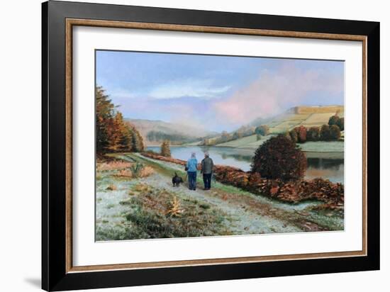 Ladybower Reservoir, Derbyshire, 2009-Trevor Neal-Framed Giclee Print