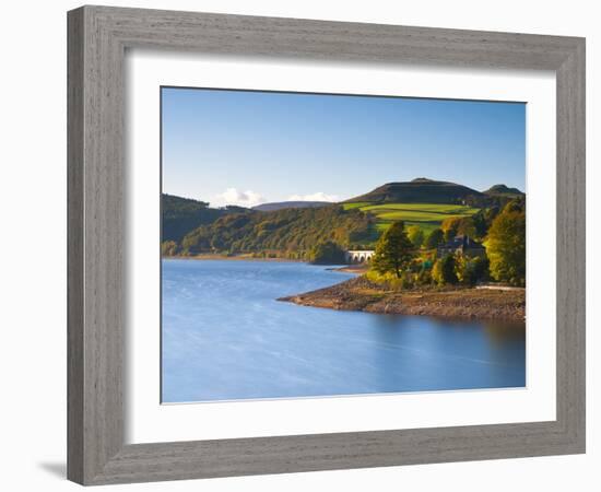 Ladybower Reservoir, Peak District National Park, Derbyshire, England-Alan Copson-Framed Photographic Print