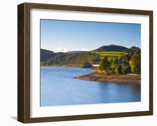 Ladybower Reservoir, Peak District National Park, Derbyshire, England-Alan Copson-Framed Photographic Print