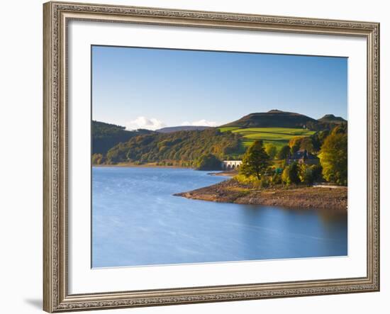 Ladybower Reservoir, Peak District National Park, Derbyshire, England-Alan Copson-Framed Photographic Print