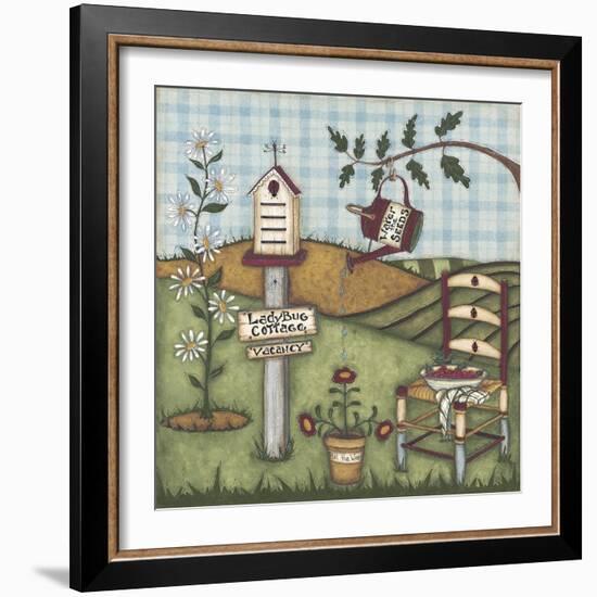 Ladybug Cottage-Robin Betterley-Framed Giclee Print