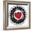 Ladybug Heart-Leslie Wing-Framed Giclee Print