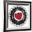 Ladybug Heart-Leslie Wing-Framed Giclee Print