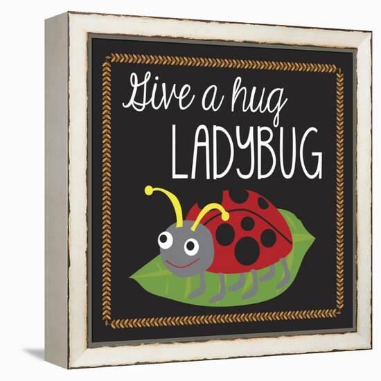 Ladybug-Erin Clark-Framed Premier Image Canvas