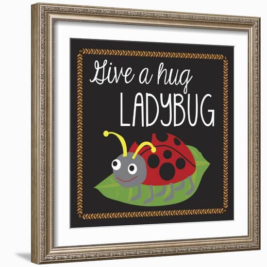 Ladybug-Erin Clark-Framed Giclee Print