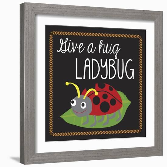 Ladybug-Erin Clark-Framed Giclee Print