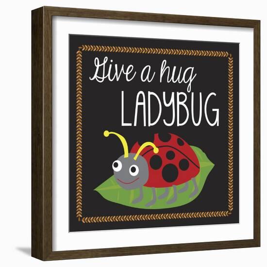 Ladybug-Erin Clark-Framed Giclee Print