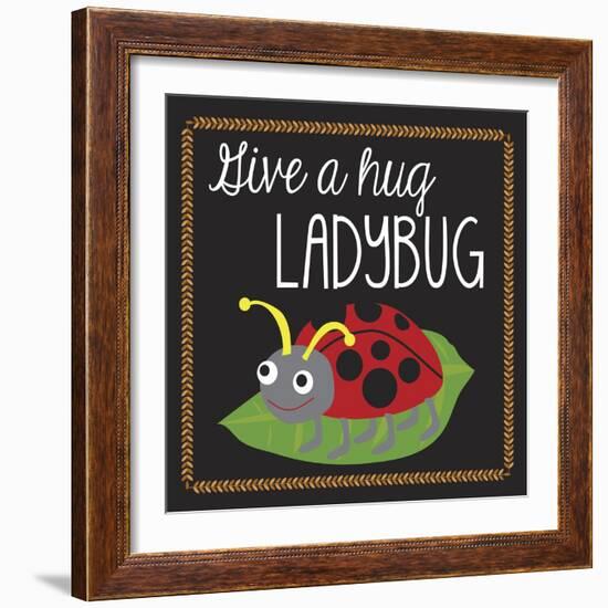 Ladybug-Erin Clark-Framed Giclee Print