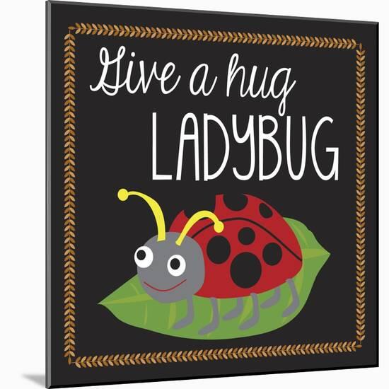 Ladybug-Erin Clark-Mounted Giclee Print
