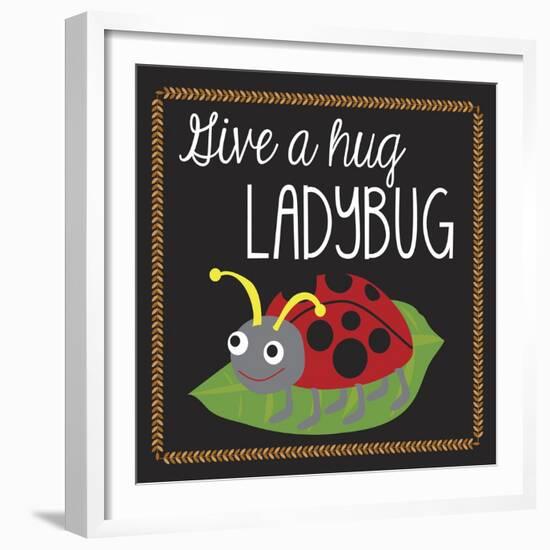 Ladybug-Erin Clark-Framed Giclee Print