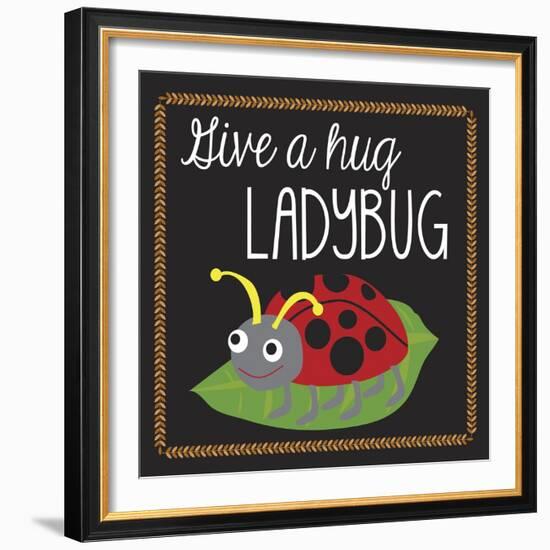 Ladybug-Erin Clark-Framed Giclee Print