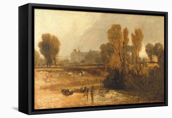 Ladye Place, Hurley-On-Thames-Joseph Mallord William Turner-Framed Premier Image Canvas