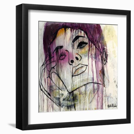 Ladylay-Sean Punk-Framed Art Print