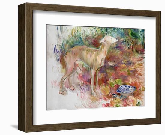 Laerte the Greyhound, 1894-Berthe Morisot-Framed Giclee Print