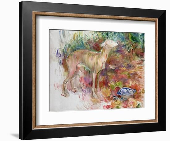 Laerte the Greyhound, 1894-Berthe Morisot-Framed Giclee Print