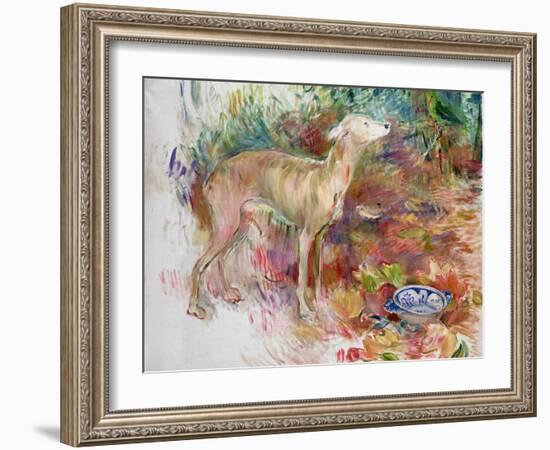 Laerte the Greyhound, 1894-Berthe Morisot-Framed Giclee Print