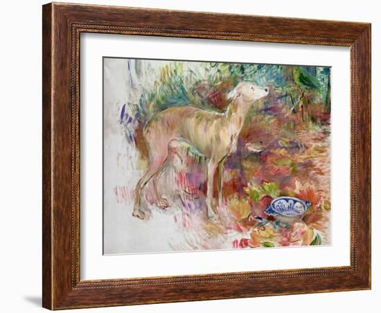 Laerte the Greyhound, 1894-Berthe Morisot-Framed Giclee Print
