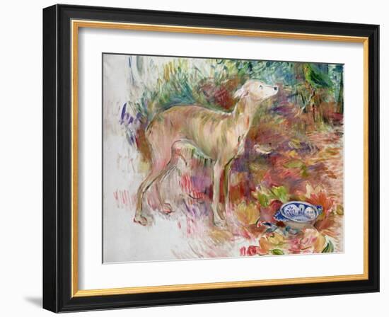 Laerte the Greyhound, 1894-Berthe Morisot-Framed Giclee Print