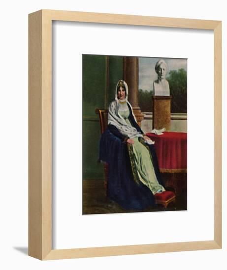 'Lätitia Bonaparte 1750-1836', 1934-Unknown-Framed Giclee Print