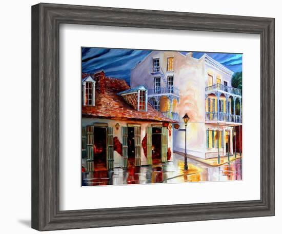 Lafitte Guest House on Bourbon-Diane Millsap-Framed Art Print