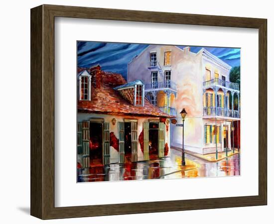 Lafitte Guest House on Bourbon-Diane Millsap-Framed Art Print