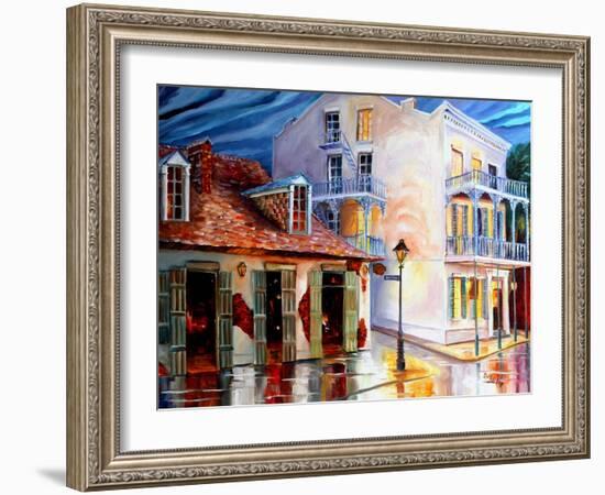 Lafitte Guest House on Bourbon-Diane Millsap-Framed Art Print