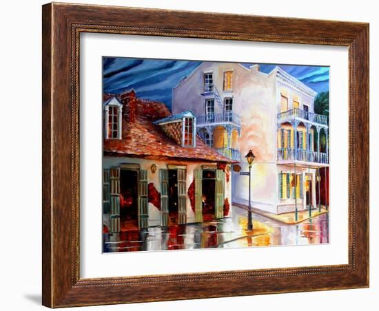 Lafitte Guest House on Bourbon-Diane Millsap-Framed Art Print