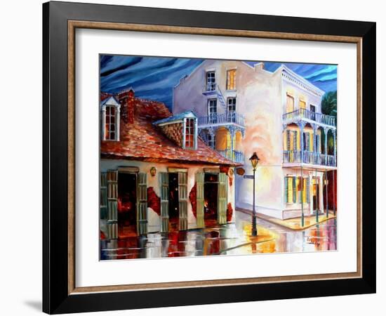 Lafitte Guest House on Bourbon-Diane Millsap-Framed Art Print