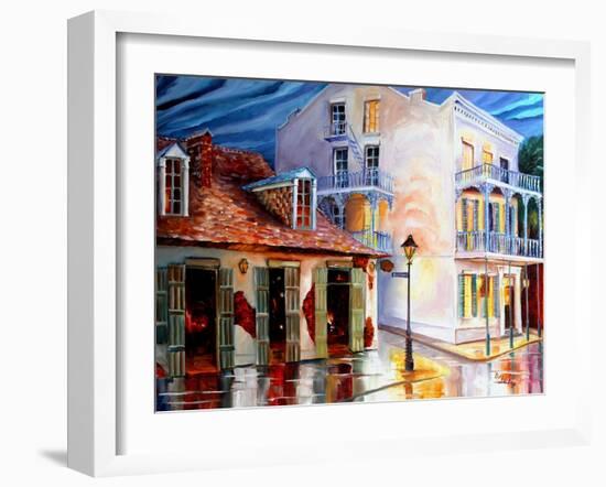 Lafitte Guest House on Bourbon-Diane Millsap-Framed Art Print