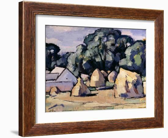 Laggan Farm Buildings Near Dalbeattie-Samuel John Peploe-Framed Giclee Print