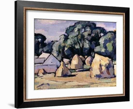 Laggan Farm Buildings Near Dalbeattie-Samuel John Peploe-Framed Giclee Print