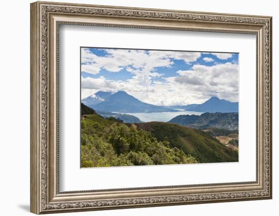 Lago De Atitlan (Lake Atitlan), Solola, Guatemala-Michael DeFreitas-Framed Photographic Print