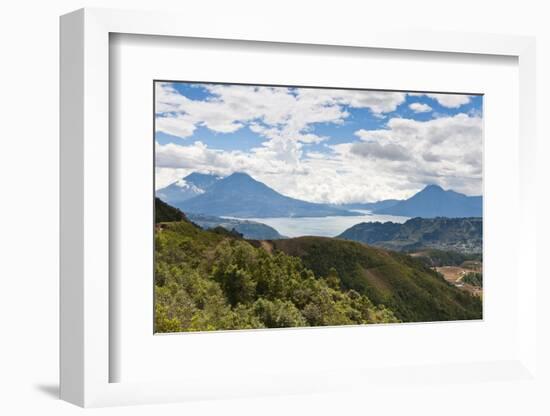 Lago De Atitlan (Lake Atitlan), Solola, Guatemala-Michael DeFreitas-Framed Photographic Print