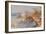 Lago Di Bracciano (W/C on Paper)-Onorato Carlandi-Framed Giclee Print