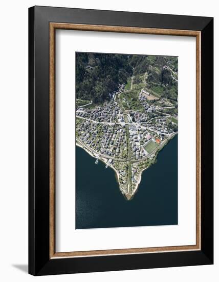 Lago Di Caldonazzo, Caldonazzo, River Delta, Mountain Lake, Swimming Lake-Frank Fleischmann-Framed Photographic Print