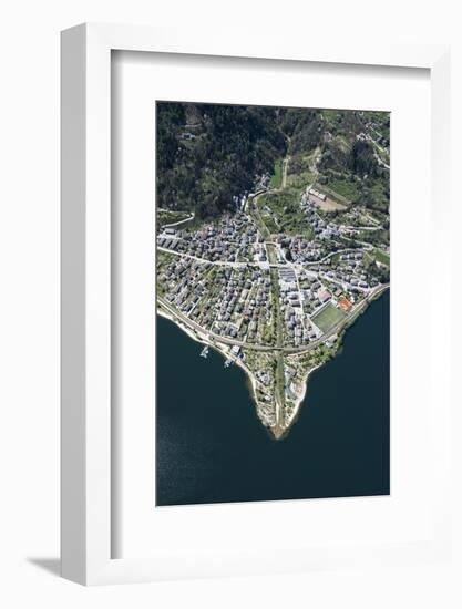 Lago Di Caldonazzo, Caldonazzo, River Delta, Mountain Lake, Swimming Lake-Frank Fleischmann-Framed Photographic Print