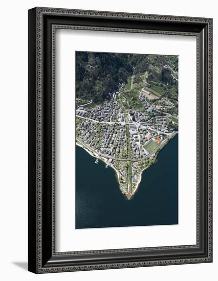 Lago Di Caldonazzo, Caldonazzo, River Delta, Mountain Lake, Swimming Lake-Frank Fleischmann-Framed Photographic Print