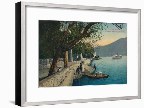 'Lago di Como. Entrata alla Villa Carlotta', c1888-Unknown-Framed Giclee Print