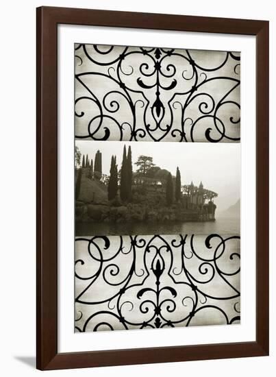 Lago di Como II-Tony Koukos-Framed Giclee Print