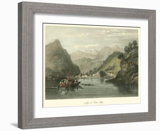 Lago Di Como, Italy-W.L. Leitch-Framed Art Print