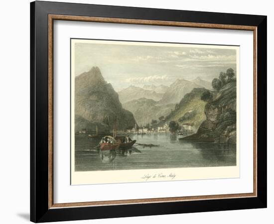 Lago Di Como, Italy-W.L. Leitch-Framed Art Print