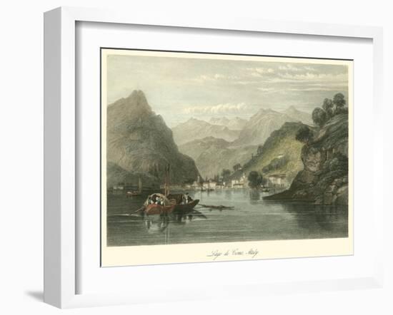 Lago Di Como, Italy-W.L. Leitch-Framed Art Print