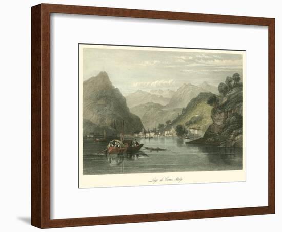 Lago Di Como, Italy-W.L. Leitch-Framed Art Print