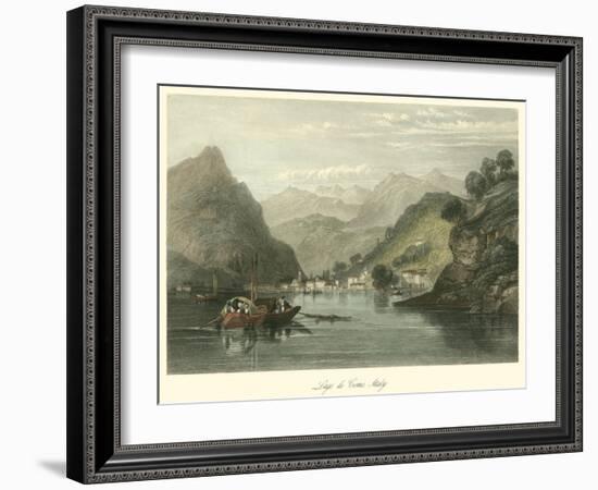 Lago Di Como, Italy-W.L. Leitch-Framed Art Print