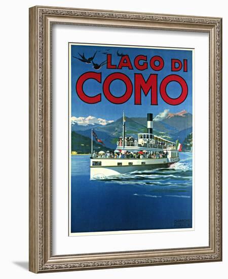 Lago di Como-null-Framed Giclee Print